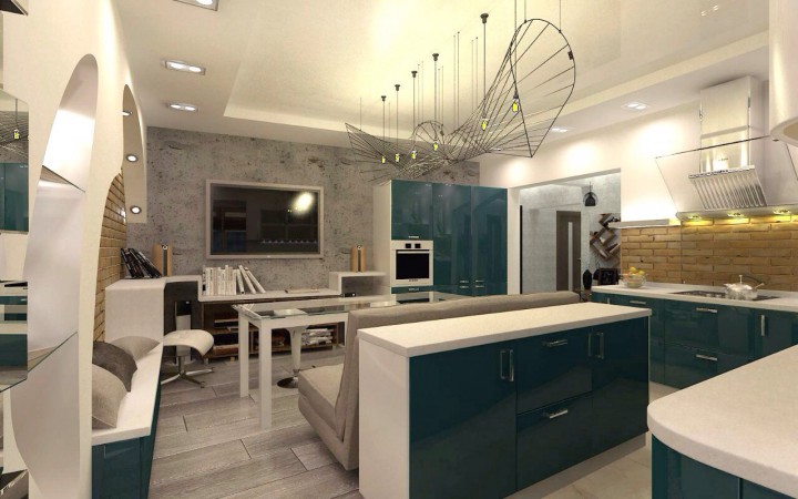 Разработка дизайн-проекта (проект, авторских надзор, подборка ме