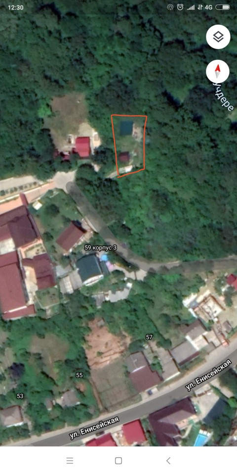 Участок ЛПХ 434 кв.м Лоо