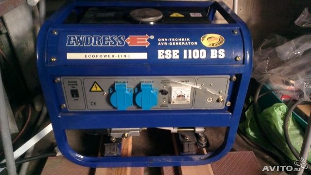 Бензиновый немецкий Генератор