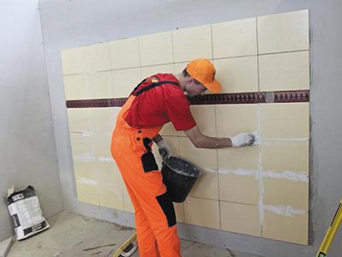 Укладка плитки