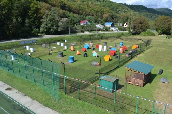 Пейнтбол в Сочи :: Пейнтбольный клуб Дагомыс