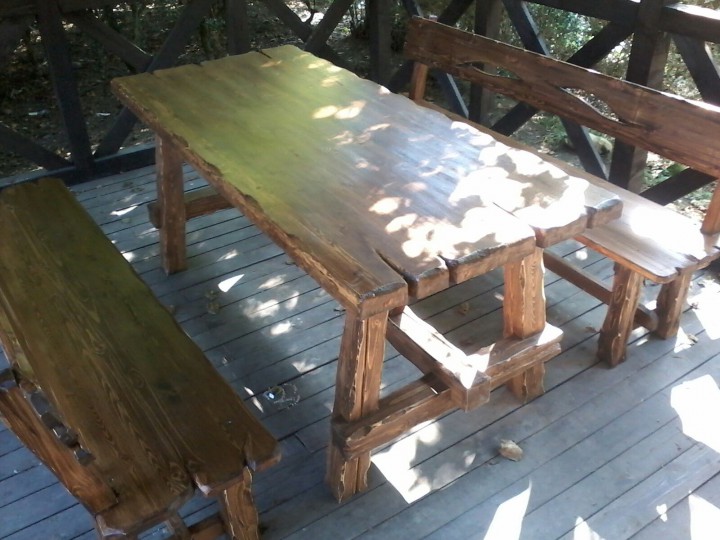 Изделия из дерева, металлоконструкции и нержавеющей стали