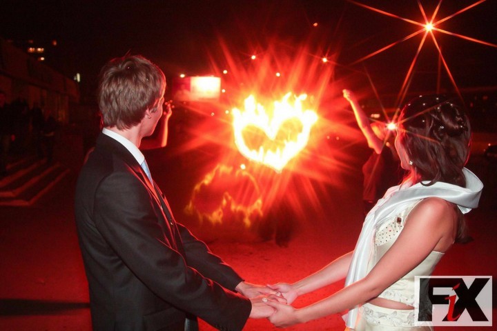 Огненное шоу. Fire show.