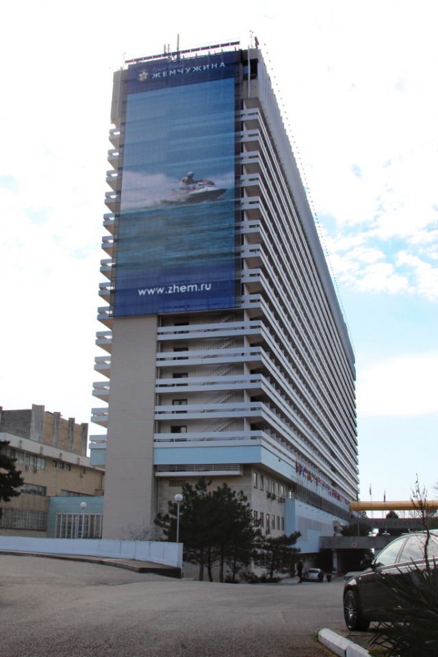 Первый медиафасад в Сочи!!!