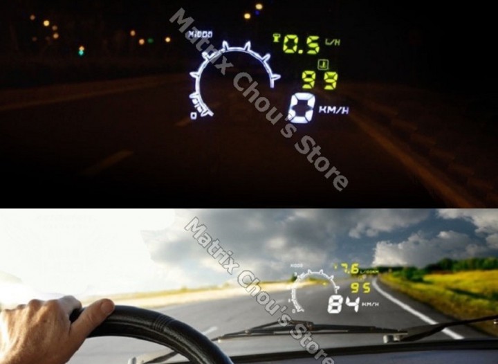 Проэкция на лобовое стекло