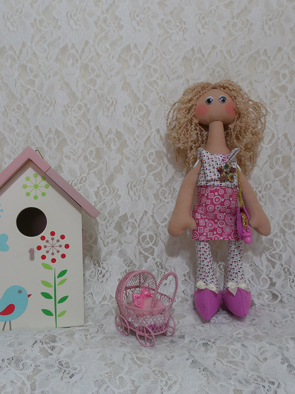 Куклы Тильда и Снежка ручной работы.