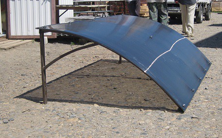 Козырьки из поликарбоната.