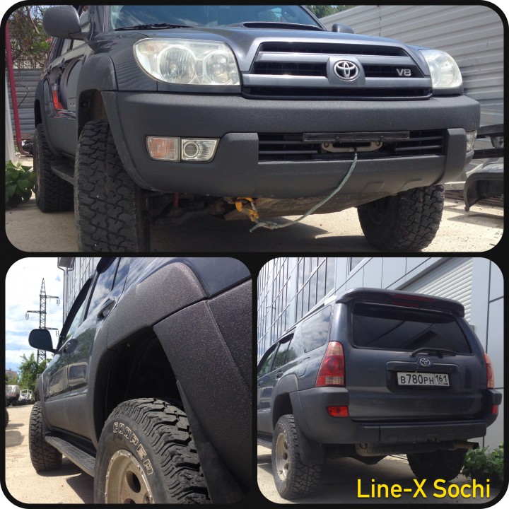 Защитное покрытие автомобиля №1 в мире =LINE-Х= 