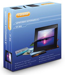 Продам фоторамку Digma PF-802 (подарили, не нужна)
