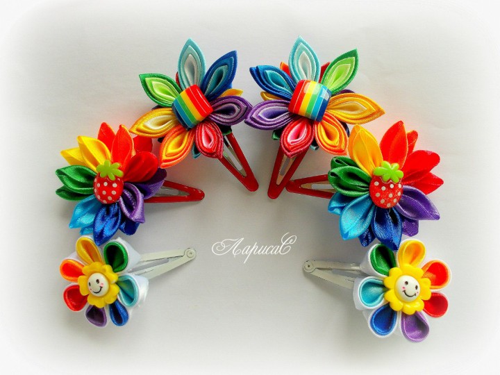 Украшения для причесок маленьких модниц.