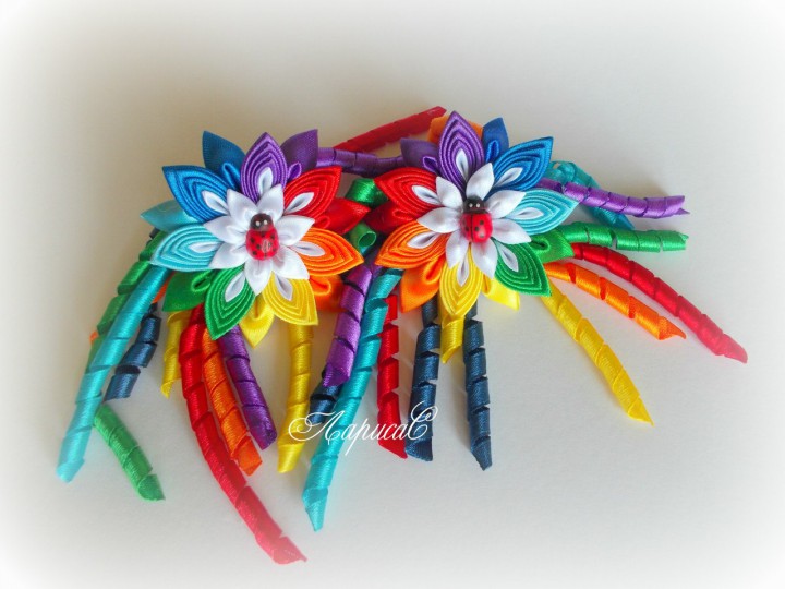 Украшения для причесок маленьких модниц.