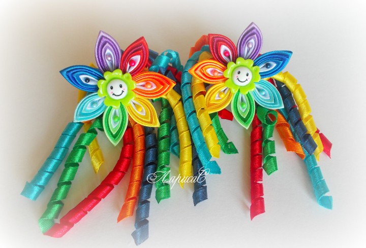 Украшения для причесок маленьких модниц.