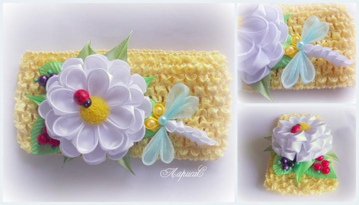 Украшения для причесок маленьких модниц.