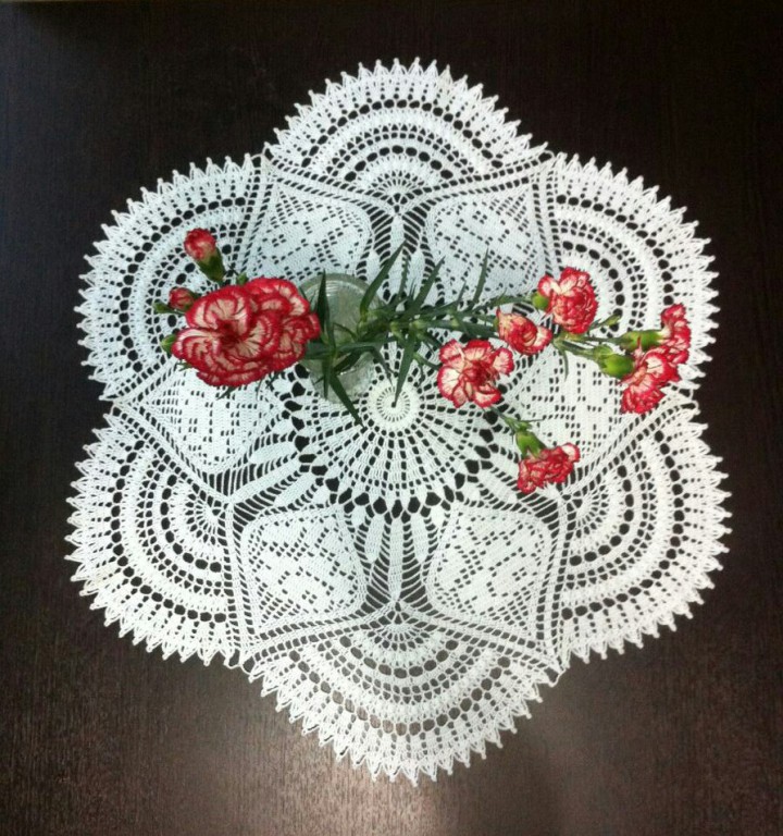 Вязаные салфетки в наличии и под заказ