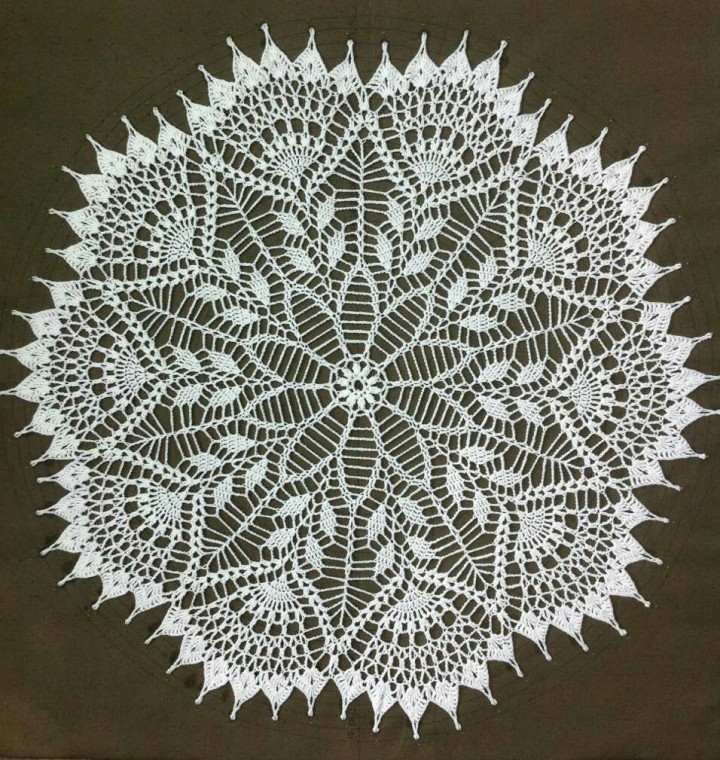 Вязаные салфетки в наличии и под заказ