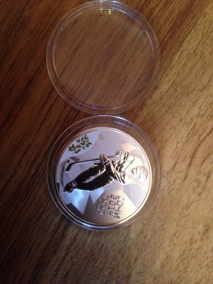 Серебреные монеты всех видов спорта! 