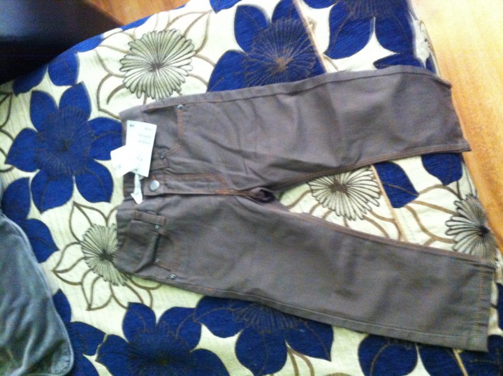 Новые джинсы