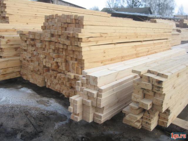 Доска обрезная, брус от производителя