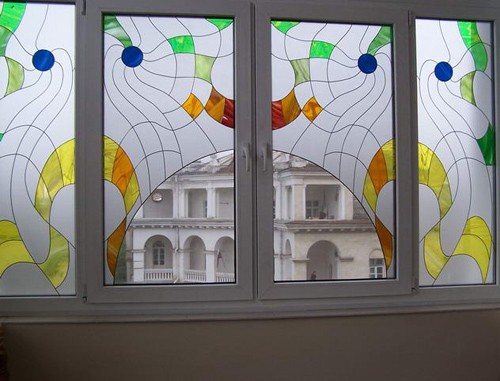 Плёночные витражи на окна, двери, зеркала!
