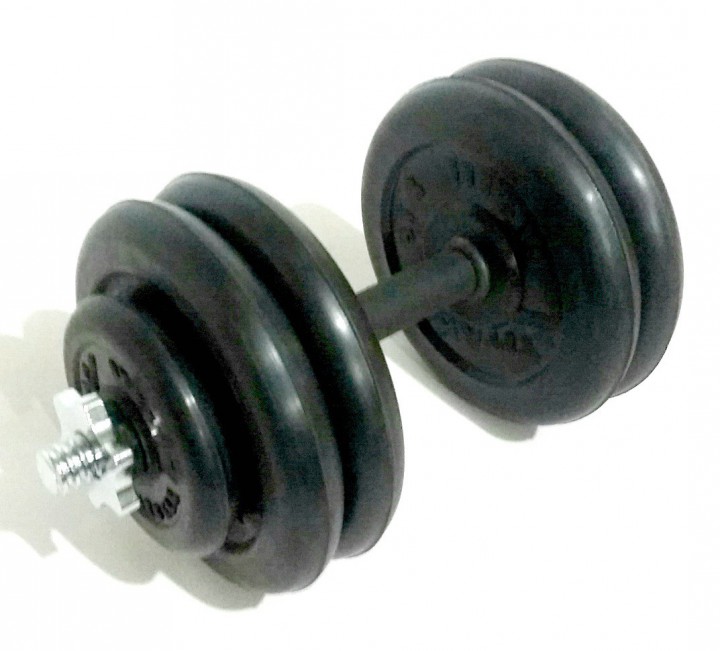 Гантели разборные обрезиненные по 10кг в комплекте две штуки. до