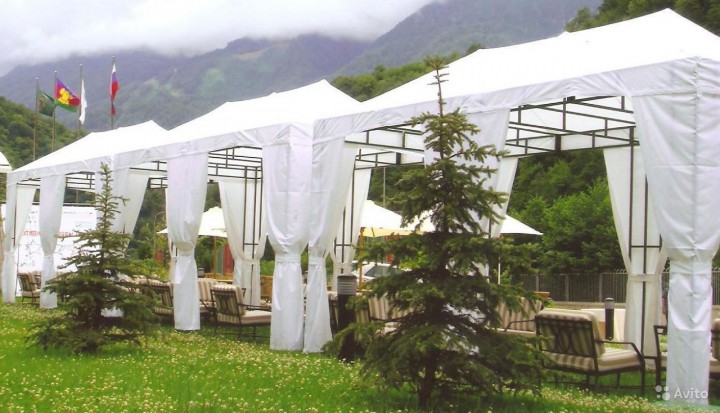 Аренда шатров и тентов - arttex