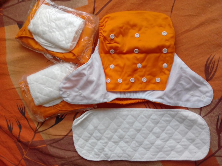 Многоразовые подгузники 3-15кг новые