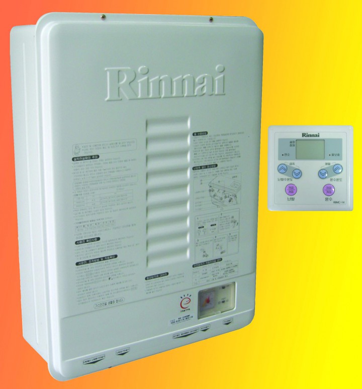 Газовый котел, Настенный двухконтурный котел РИННАЙ ( Япония)