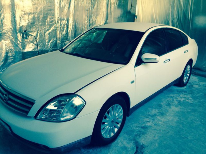 Покраска автомобилей жидкой резиной.