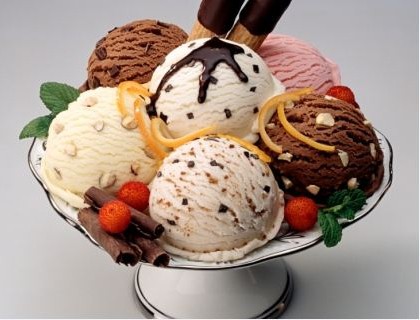 Продавец мороженного