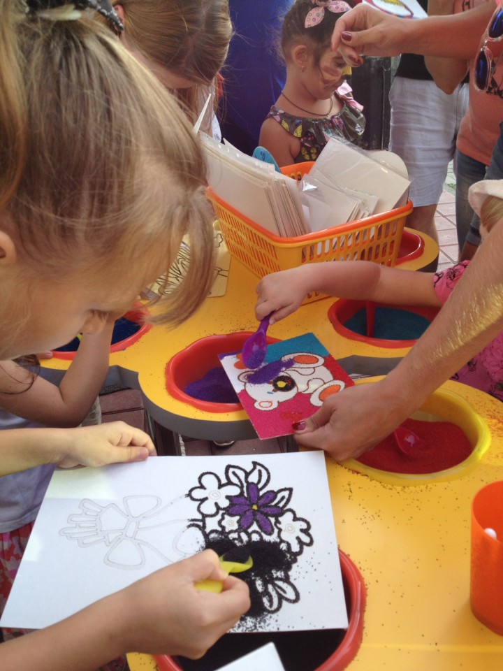 Выездная Арт Песочница