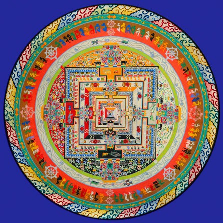 Построение Мандалы Калачакры на Поляне с 20 сентября