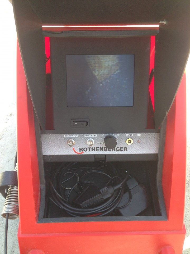 Гидродинамическая прочистка канализации, устранение засоров, вид