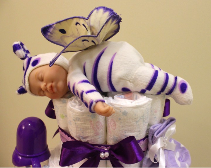 Торты из подгузников. Подарки для малышей (в наличии и под заказ