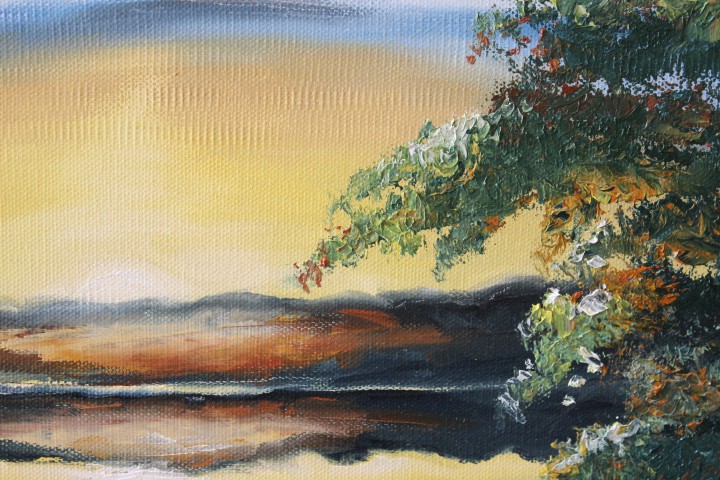 Картины маслом на холсте.