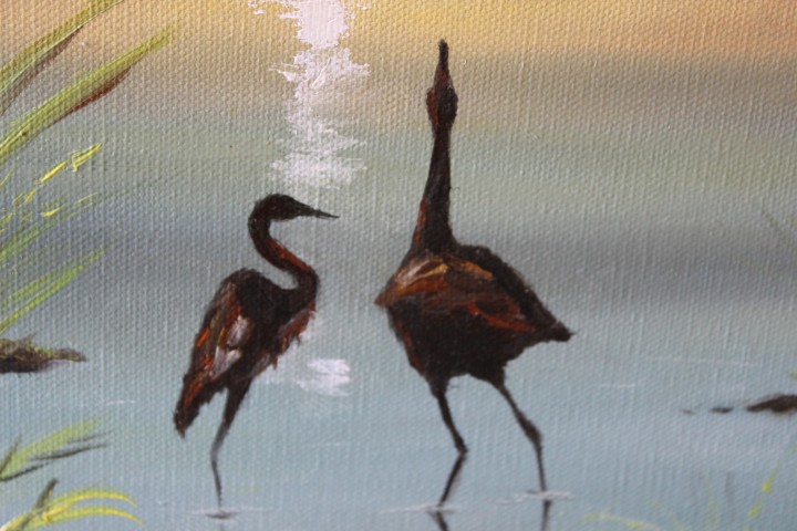 Картины маслом на холсте.