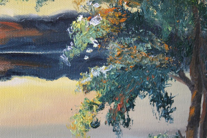 Картины маслом на холсте.