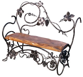 Художественная ковка - предметы интерьера, мебель, двери, навесы