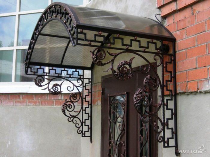 Художественная ковка - предметы интерьера, мебель, двери, навесы