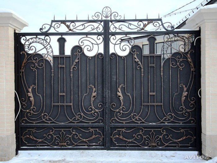 Художественная ковка - предметы интерьера, мебель, двери, навесы