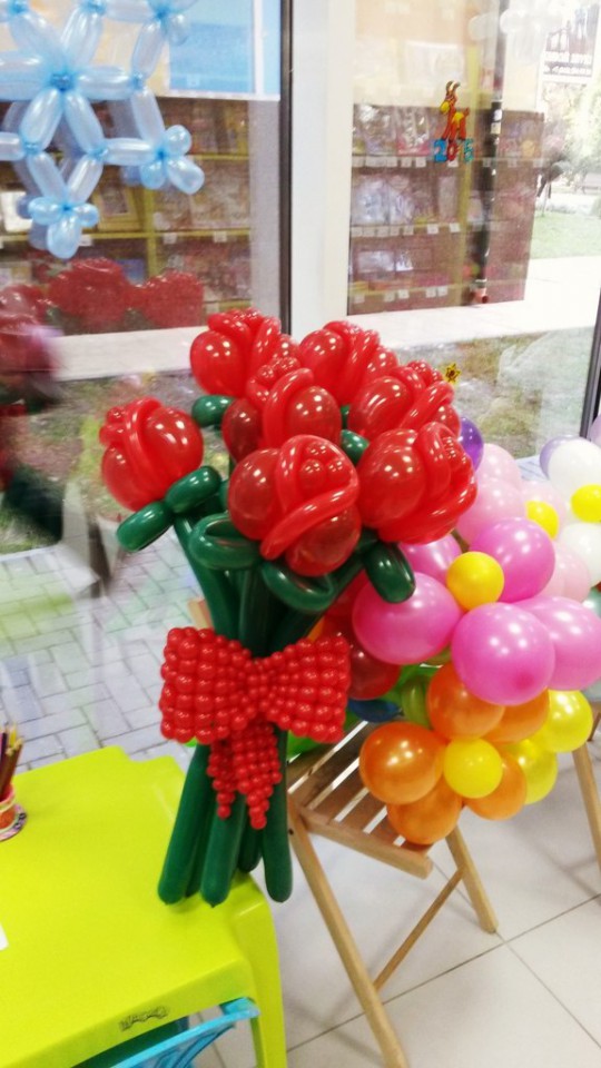 Букеты из воздушных шаров