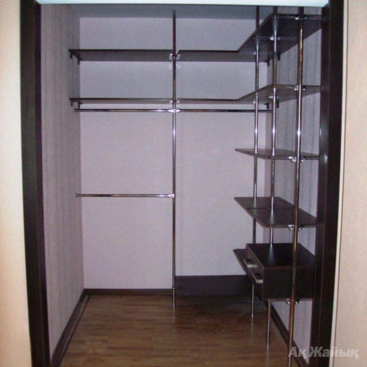 стеллажи гардеробные сборнные для дома