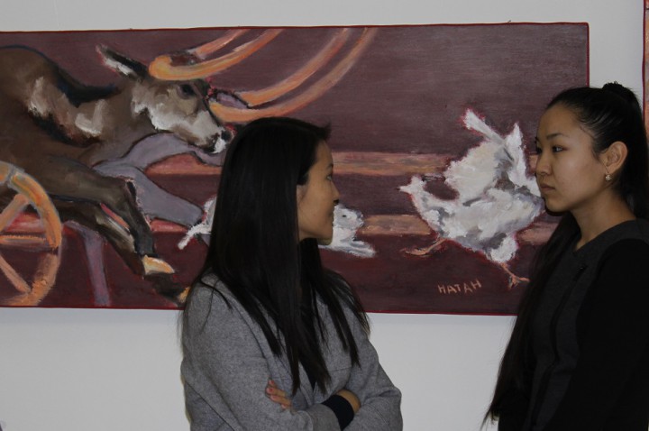 Выставка Натан "Парад характеров" в Национальном музее Калмыкии