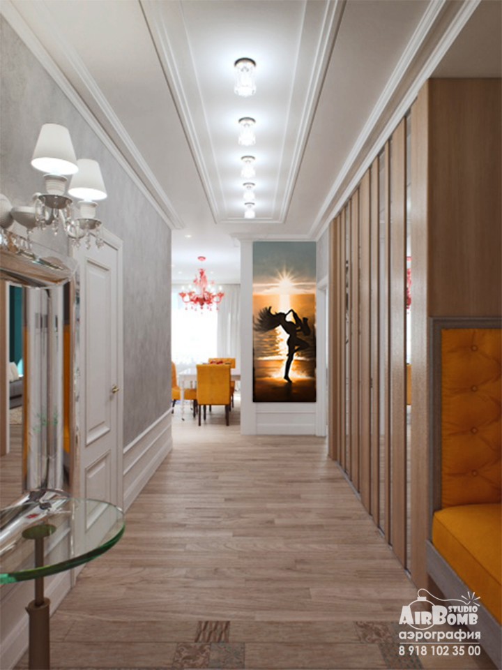 Роспись стен 3D