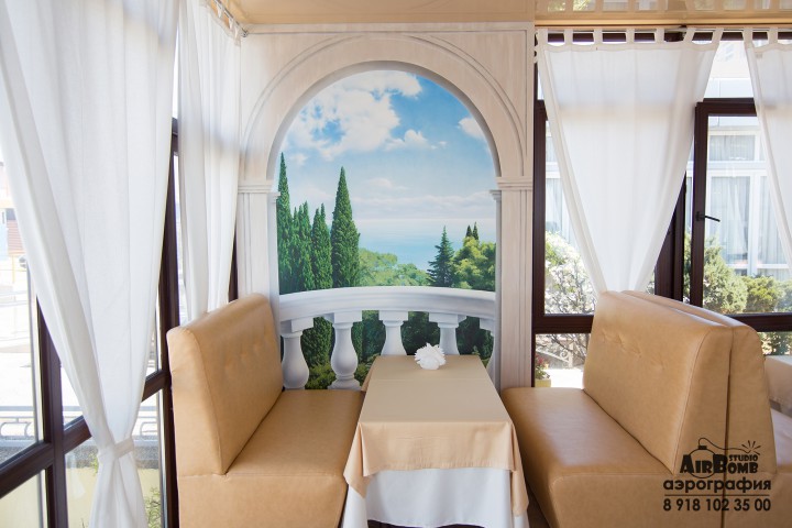 Роспись стен 3D