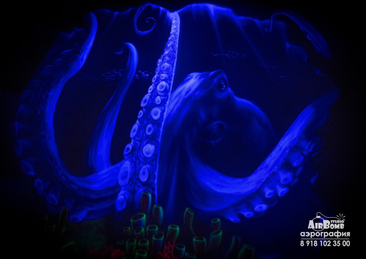 Роспись стен 3D