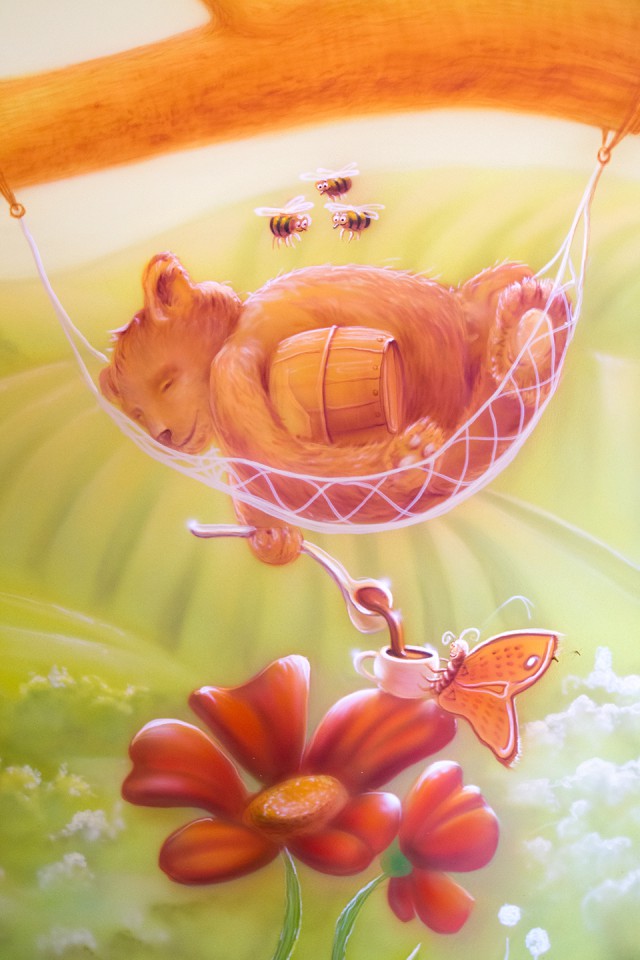 Роспись стен 3D