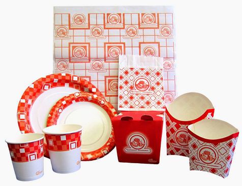 Упаковка и упаковочные материалы для тортов, салатов, суши, фаст