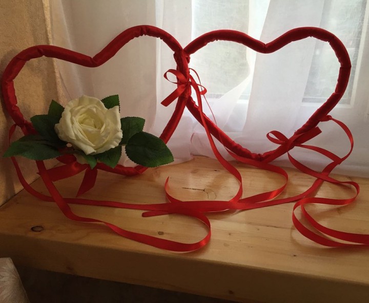 аренда свадебных украшений на машину г.Сочи