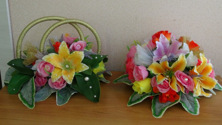 аренда свадебных украшений на машину г.Сочи