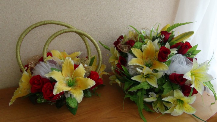 аренда свадебных украшений на машину г.Сочи